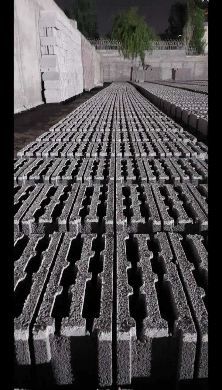 تولید فروش بلوک سبک سنگین با دستگاه تمام اتوماتیک جمشیدی در کرج