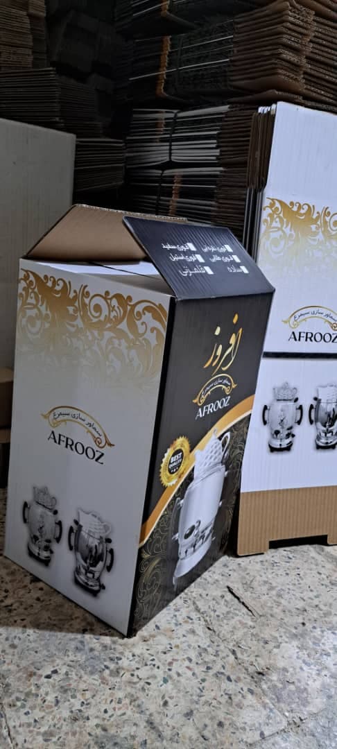 تولید و فروش جعبه و کارتن ایرانیان میرزایی در خمینی شهر