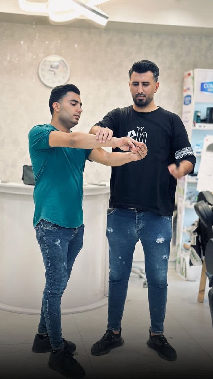 آموزشگاه آرایشگری مردانه محمدی در قم