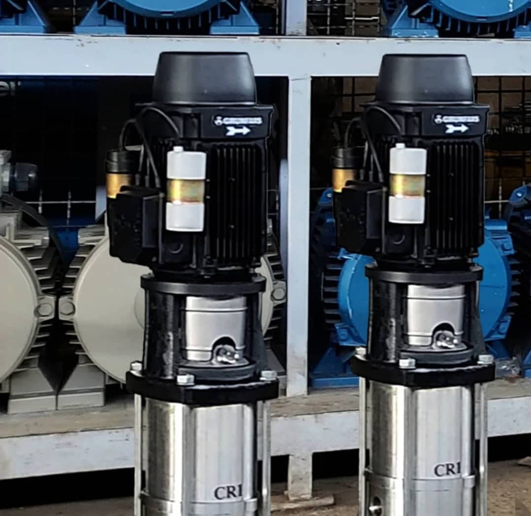 تولید الکتروپمپ سانتریفیوژ طبقاتی استنلس استیل شرکت گرانفارس خاورمیانه در نوشهر