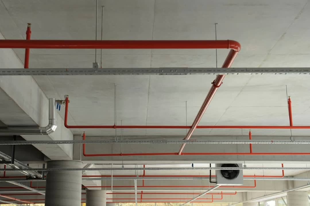 لوله کشی گاز ساختمان آروین شعله در قم