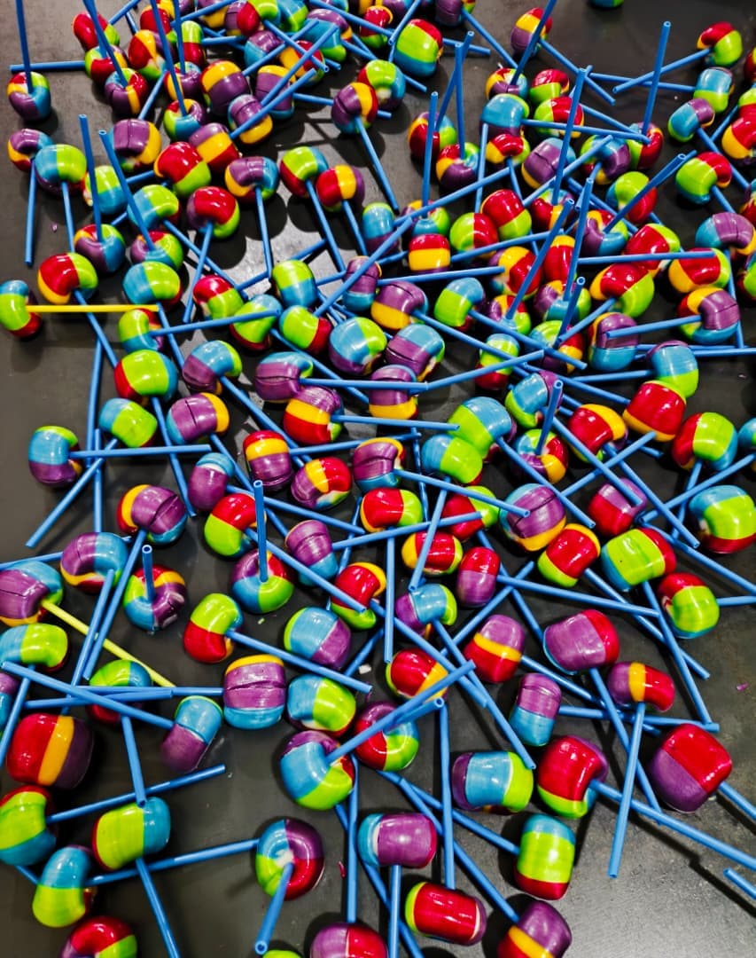 تولیدی آبنبات چوبی حلقه ای سولی در اردبیل