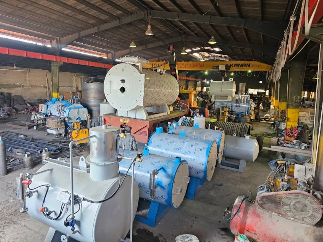 تولید دیگ بخار فن آوران محمدی در شیراز