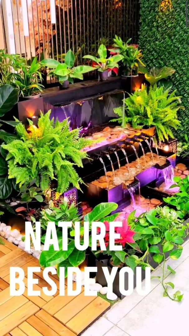 طراحی و اجرای آبنما آبشار و برکه های طبیعی گروه معماران سبز در اصفهان