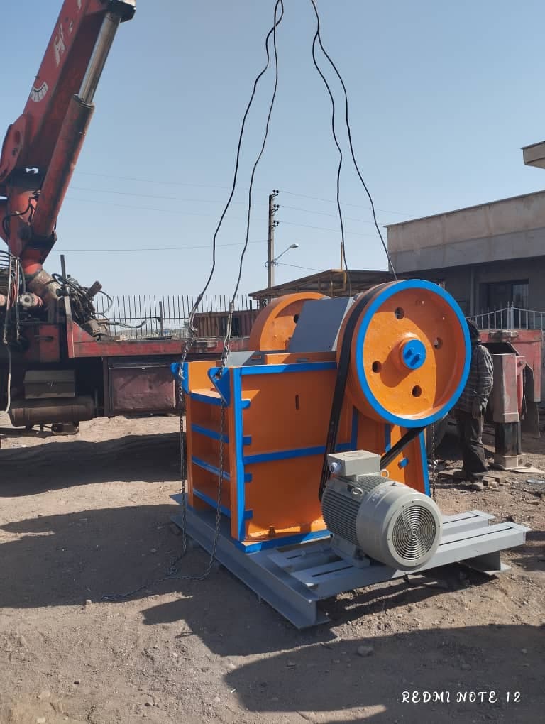 تولید و فروش دستگاه سنگ شکن علی غفاری در کرمان