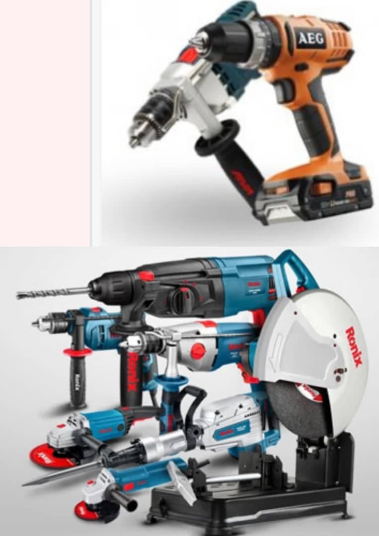 پخش ابزار بکس شارژی و دریل بتن کن گیلان ابزار هادی در رشت