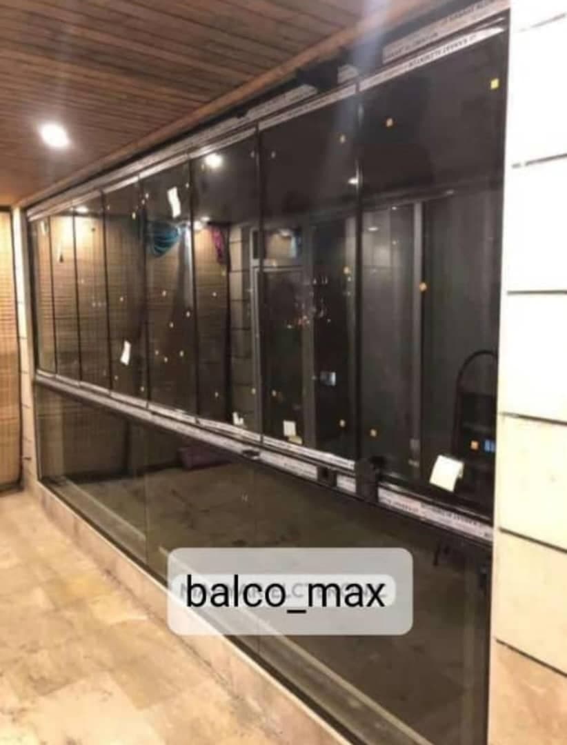 ساخت اجرا و نصب بالکن شیشه ای و تاشو و اسلایدینگ مکث در شیراز