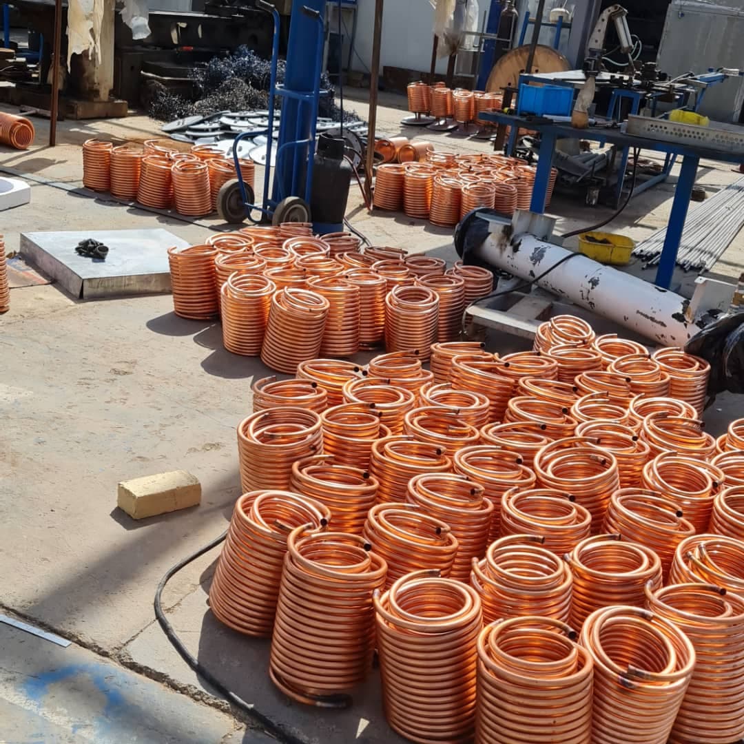 ساخت تانکر ذخیره آب و سوخت سیمین مبدل در شمس آباد تهران