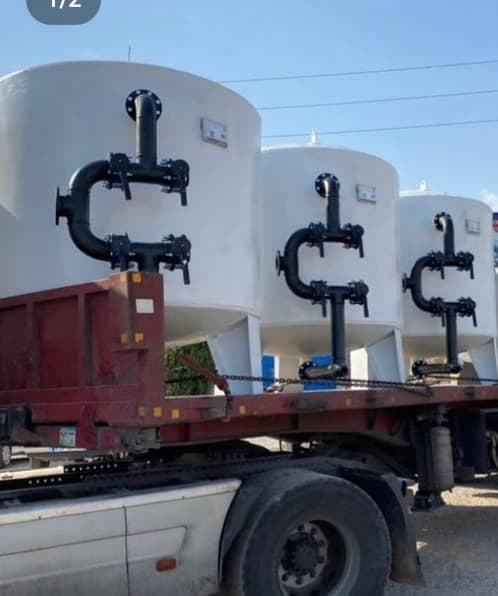 ساخت تانکر ذخیره آب و سوخت سیمین مبدل در شمس آباد تهران