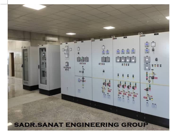 خدمات برق صنعتی فشار متوسط و قوی sadrsanat در رشت