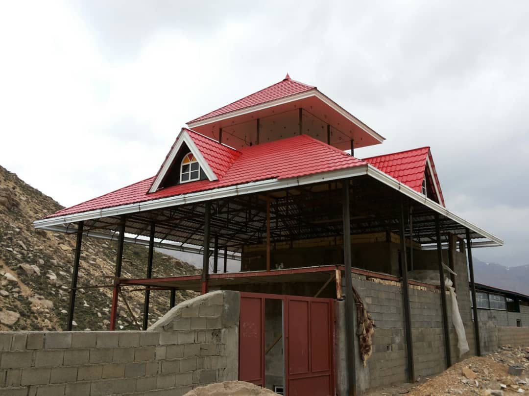 نصب و اجرای سقف شیبدار شیروانی کاران قزوین