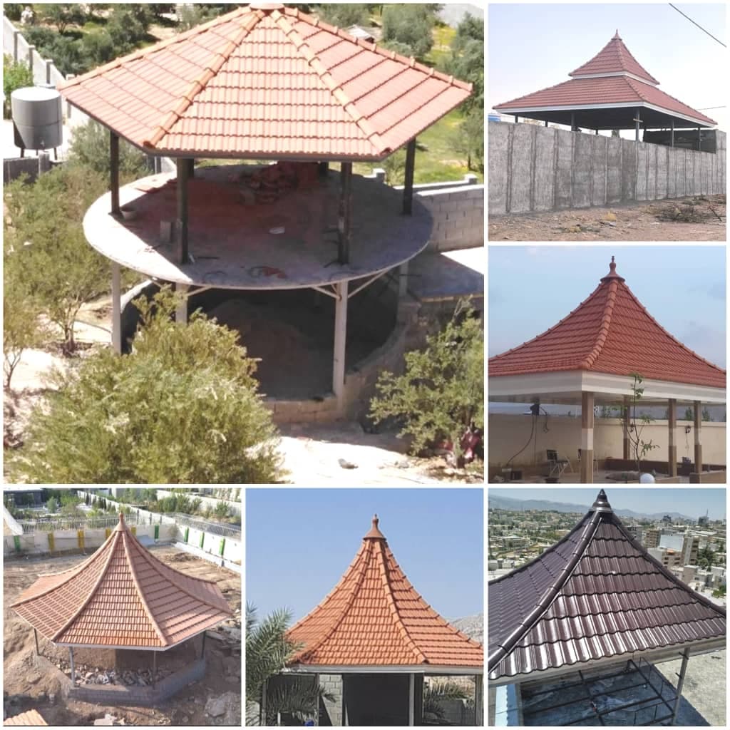 ساخت آلاچیق شیروانی نصرتی در زاهدان