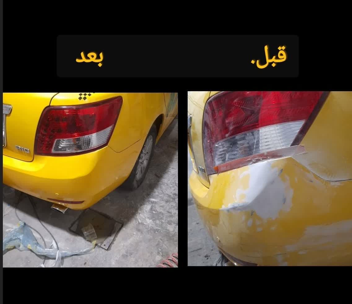 سپرسازی و نقاشی ماشین هاشمی در کاشان