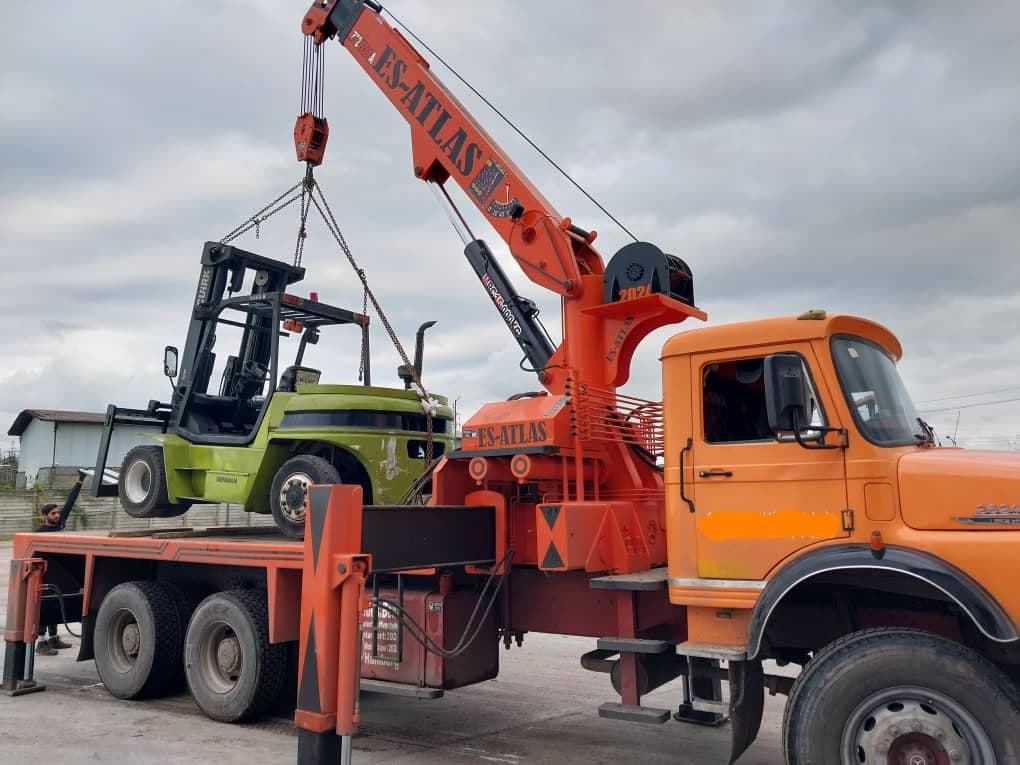 خدمات جرثقیل حقیقت رضایتی در رشت