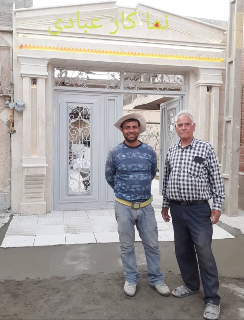 نماکاری رومی درجه یک عبادی در میاندوآب