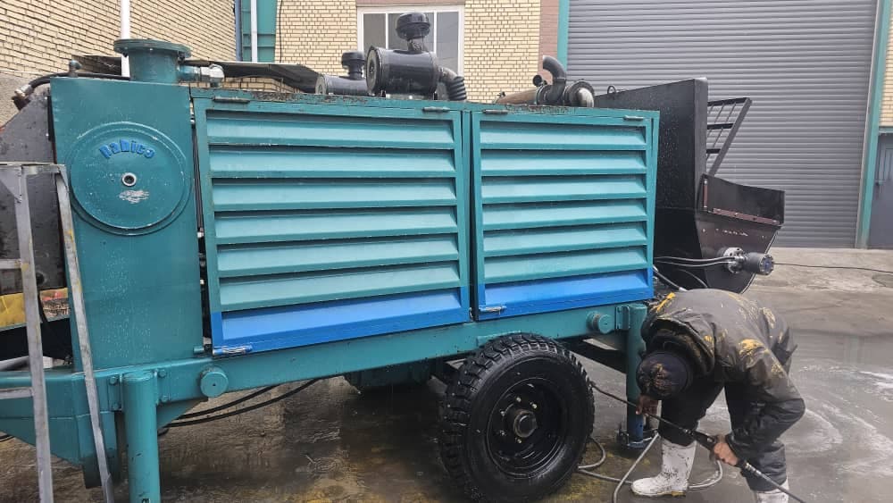 نمایندگی تولید و فروش پمپ بتن و میکسر بتن بلوچ هیدرو در زاهدان