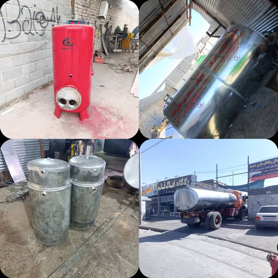 ساخت تانکر آب و تعمیر آبگرمکن تانکرسازی اترک صنعت در مشهد