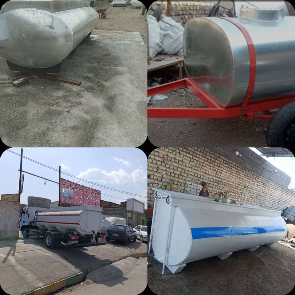 ساخت تانکر آب و تعمیر آبگرمکن تانکرسازی اترک صنعت در مشهد