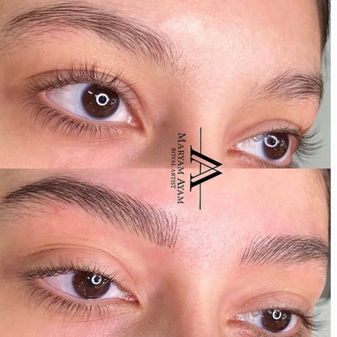 خدمات آرایش دائم میکروبلیدینگ و فیبروز مریم ایام در کرمانشاه