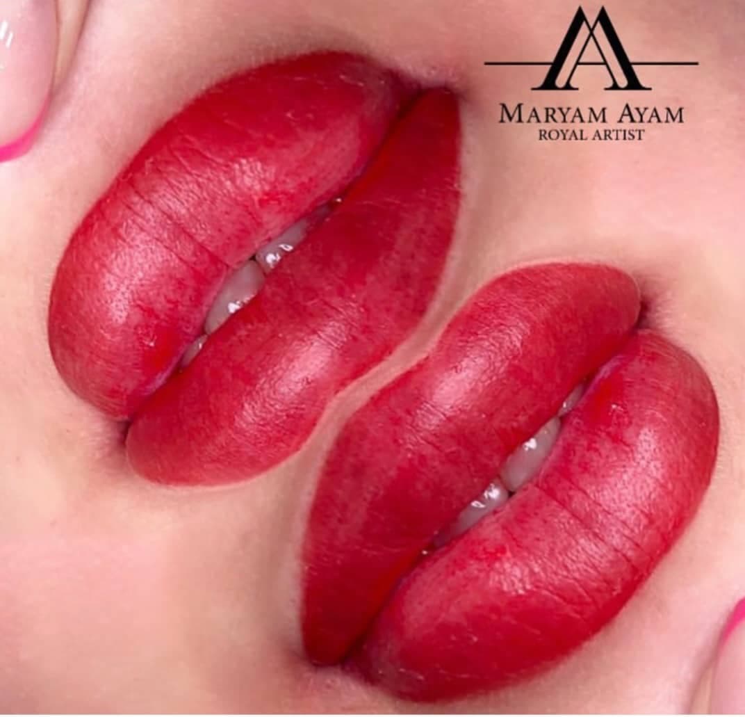 خدمات آرایش دائم میکروبلیدینگ و فیبروز مریم ایام در کرمانشاه