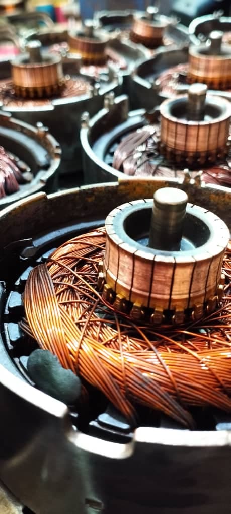 تعمیر و اورهال موتور فن ماشین های ایرانی و خارجی پیام در اصفهان