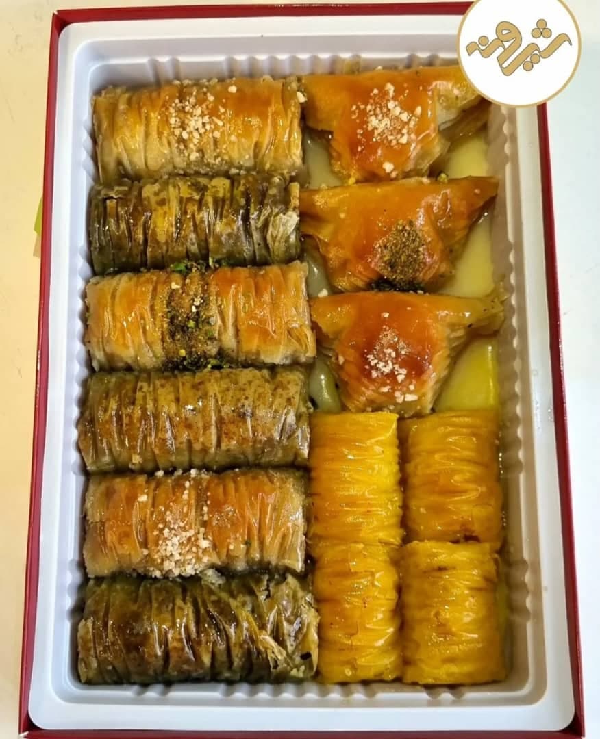 باقلوا و حلوای شیرونه در تبریز