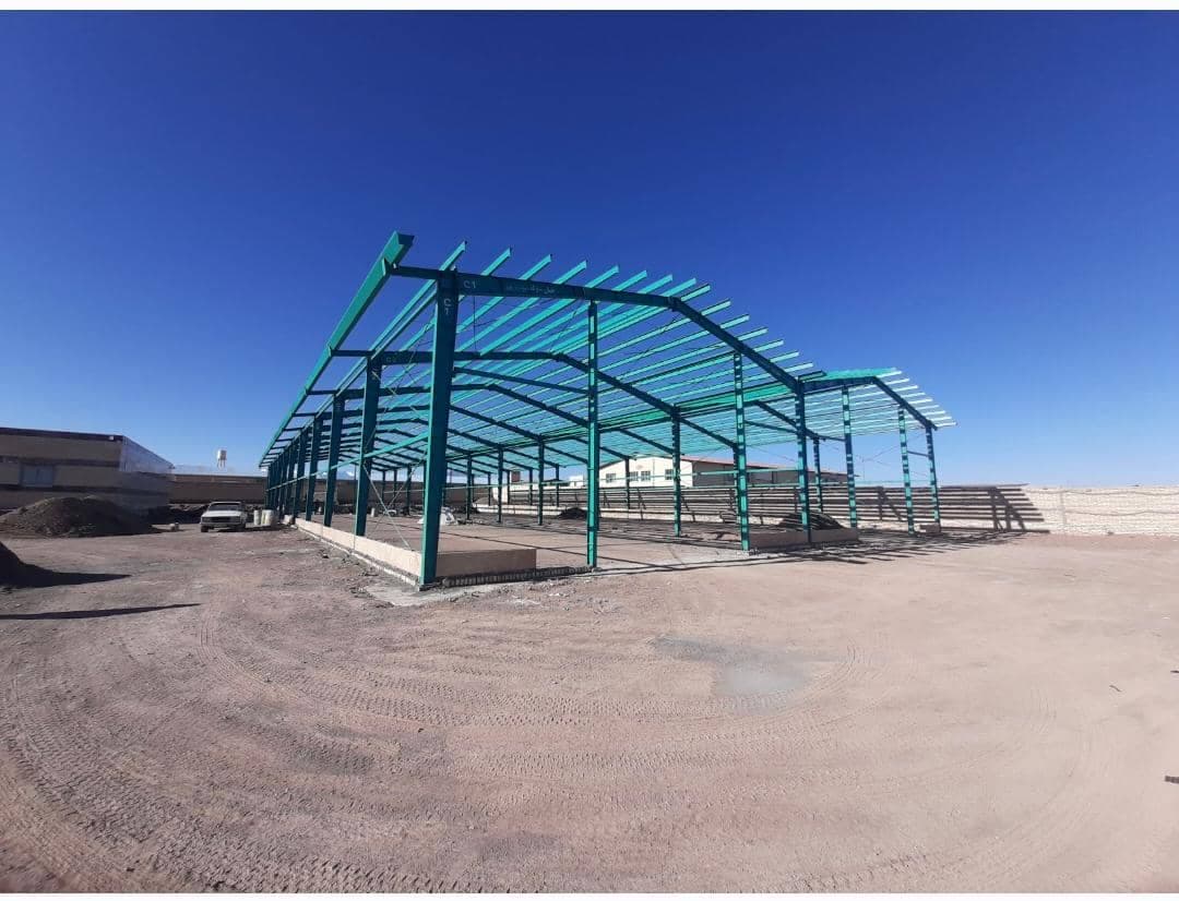 ساخت سوله و سازه های فلزی گل کار در اصفهان