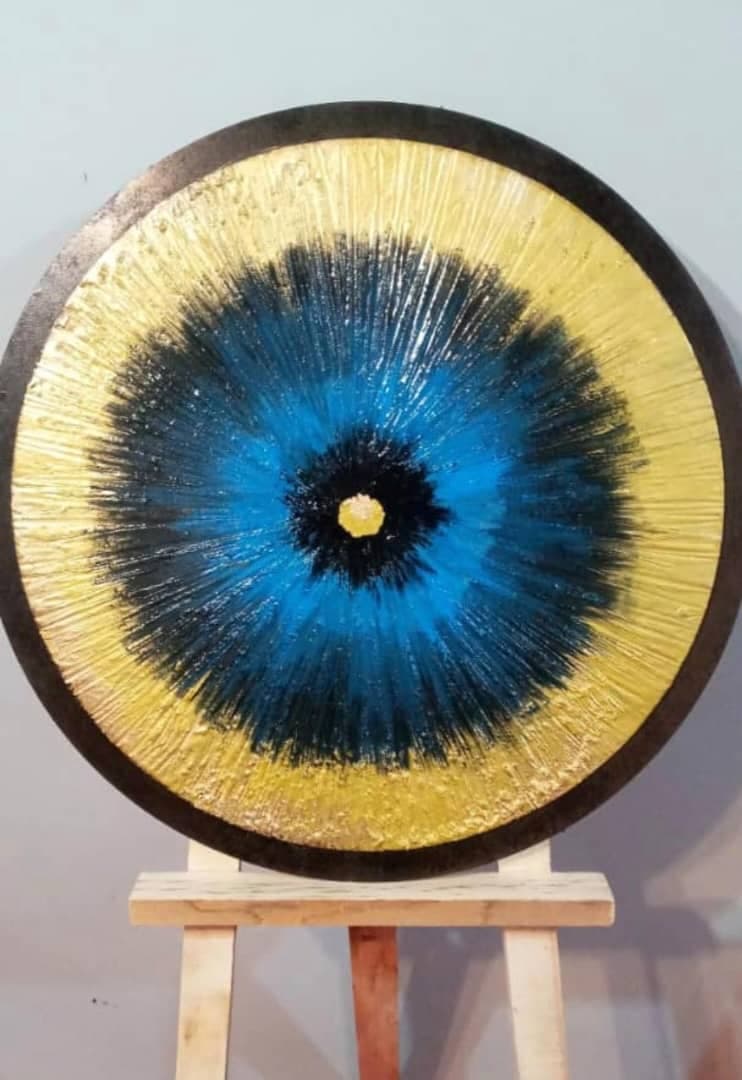 اجرای نقاشی هنری و پتینه کاری مریم خوشدست در مشهد