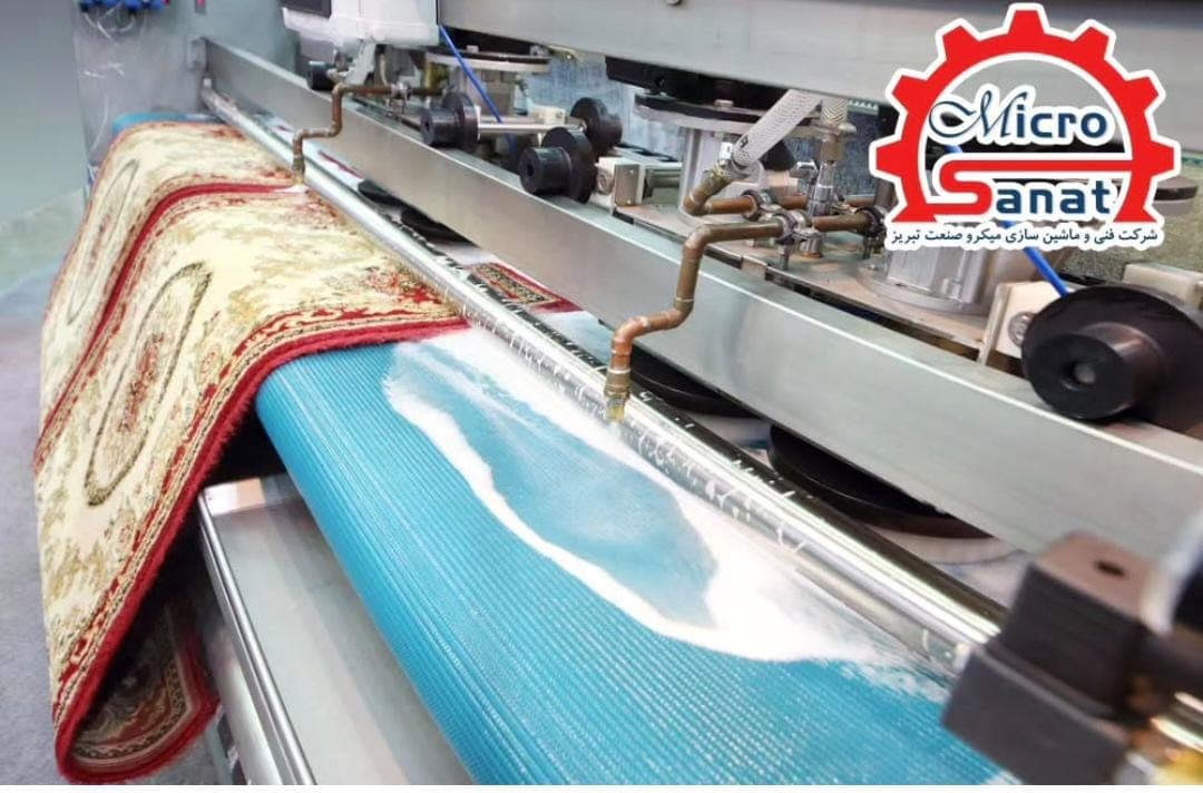 فروش دستگاه قالیشویی میزی و آبگیر لوله ای میکروصنعت قانع در قم