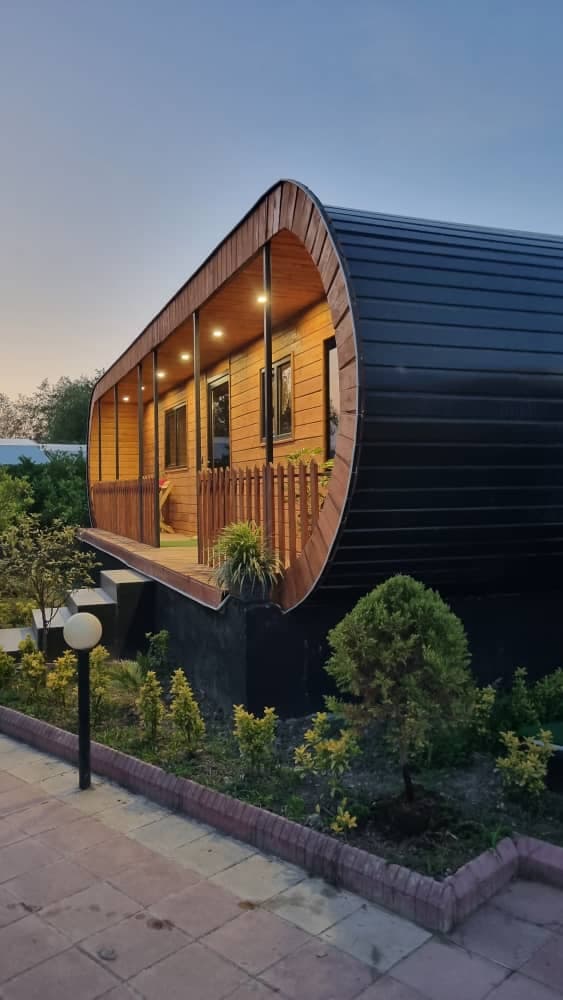 اجاره کلبه کپسولی بلوط در رامسر