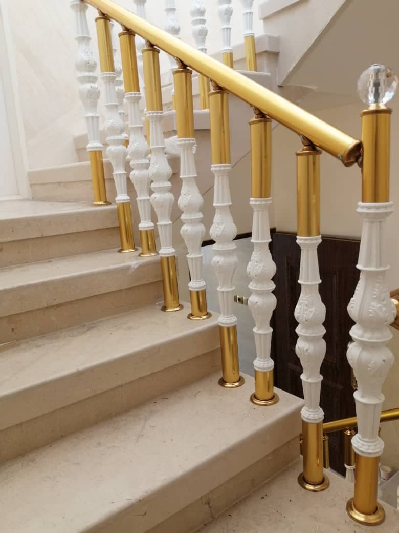 فروش و نصب نرده استیل و شیشه ای تک استیل در قزوین