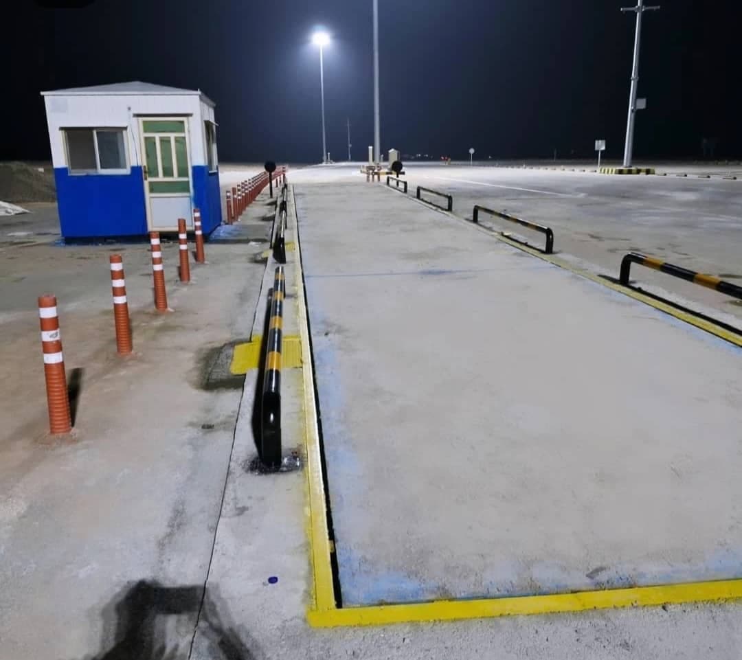 تولید باسکول جاده ای شرکت رایان توزین الکتریک آریا در تبریز