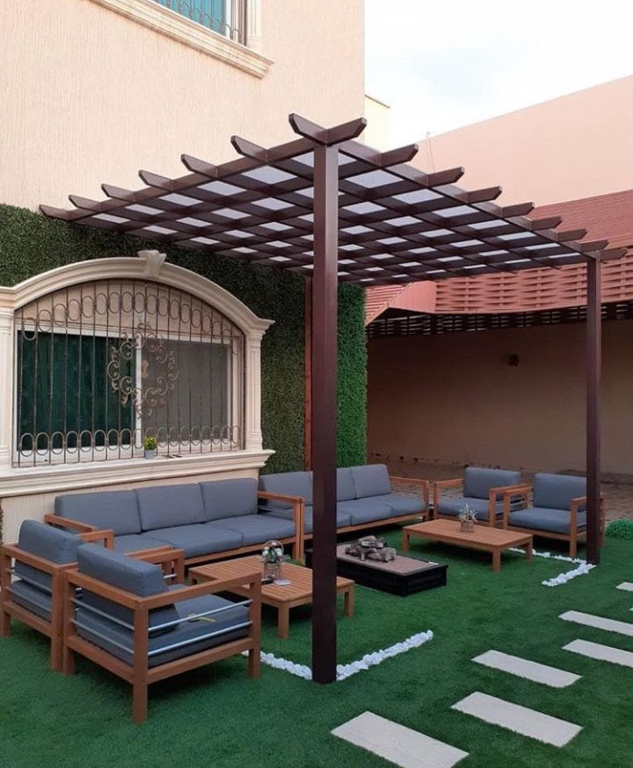 تهیه و اجرای چوب ترموود و روفگاردن آفیس نمای امید در تهران