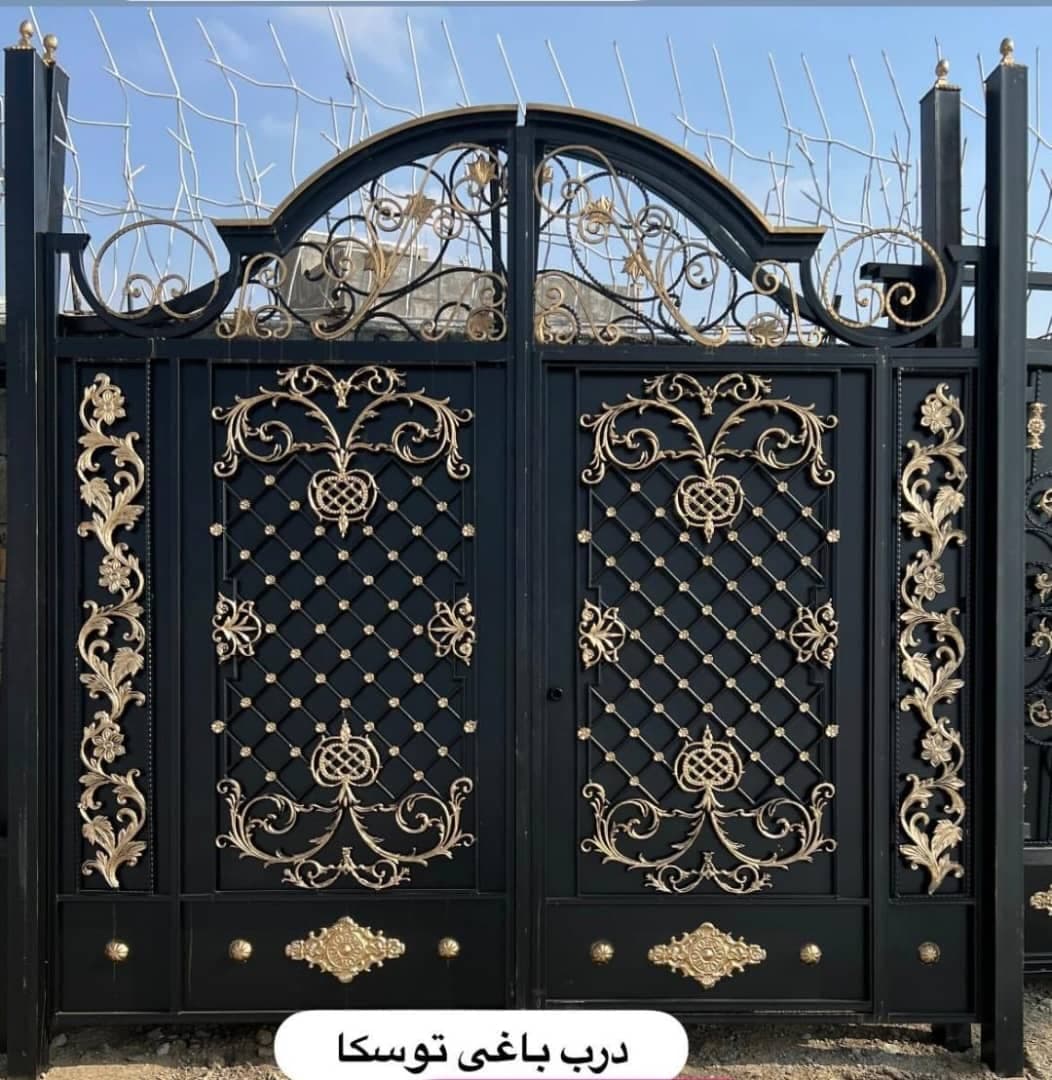 تولید درب باغی و حیاطی سخایی در خمین