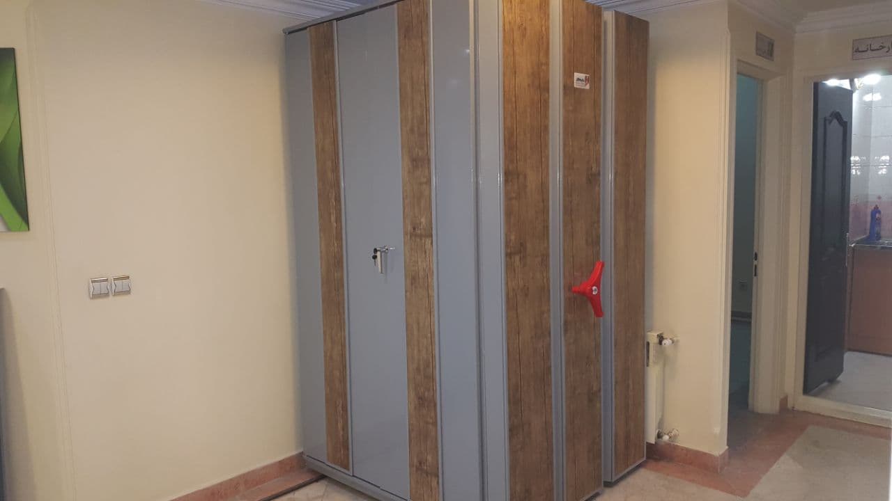 طراحی و تولید کمد بایگانی ریلی و متحرک آسیا بایگان سانا در غرب تهران