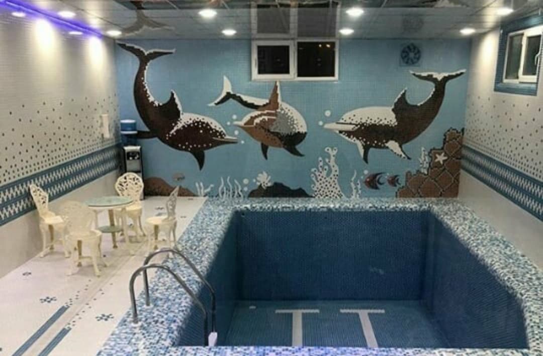 اجرای کاشی و سرامیک استخر برجی در مشهد