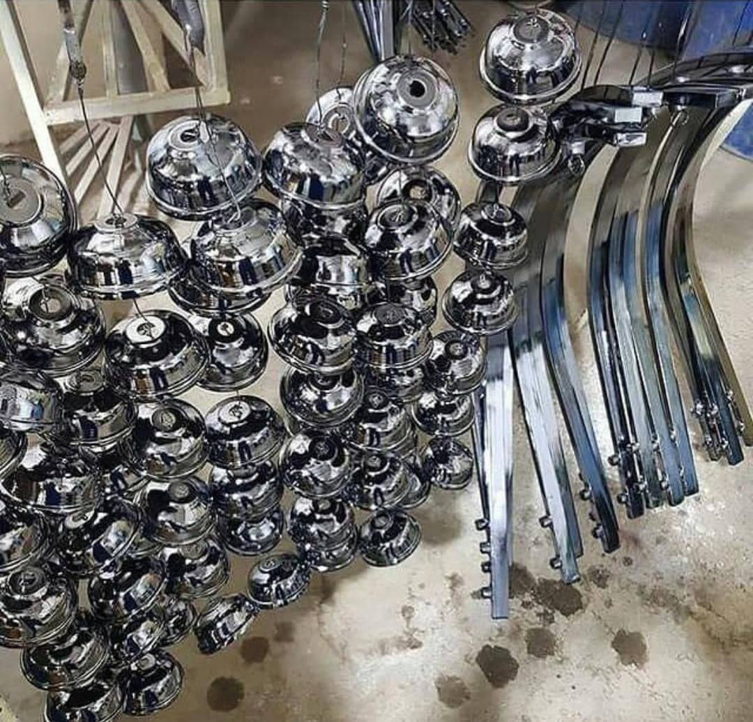 خدمات آبکاری پلاستیک و فلزات در خلاء دالوند در اصفهان