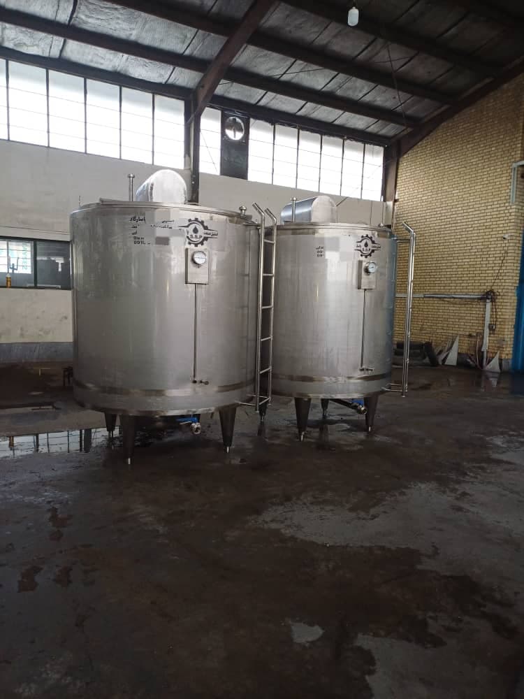 تولید نصب ماشین آلات صنایع غذایی لبنی استیل صنعت پاسارگاد در اردبیل