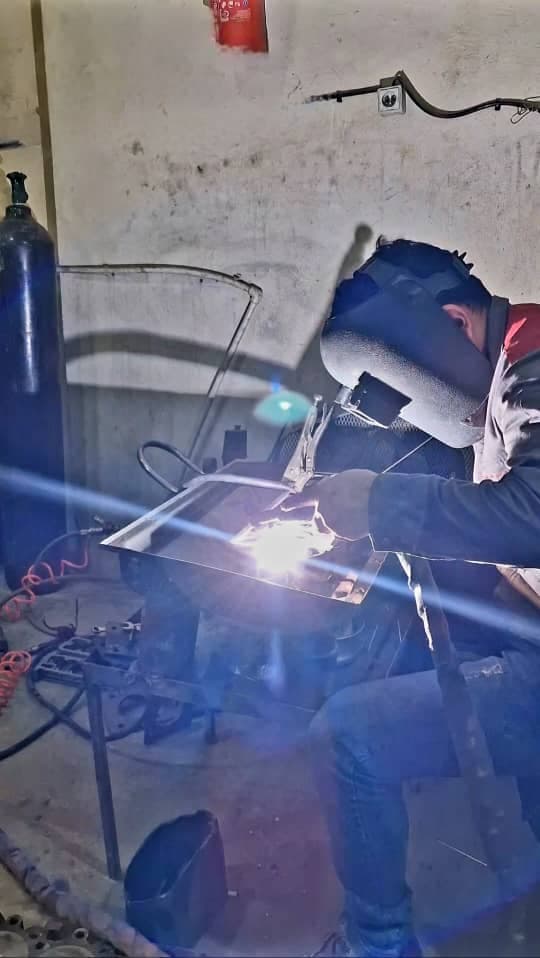 سیلندر دوزی و جوشکاری آرگون رضا امتی در اراک