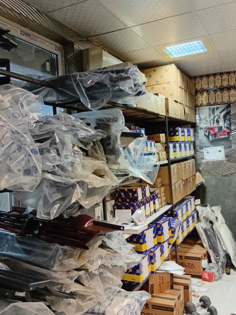 مجموعه قطعات ماشین رنگ کوره ای میلاد در شوش تهران