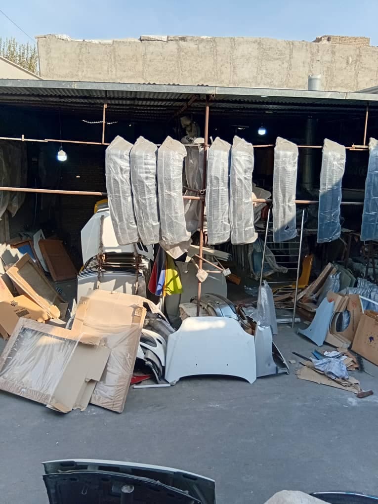 مجموعه قطعات ماشین رنگ کوره ای میلاد در شوش تهران