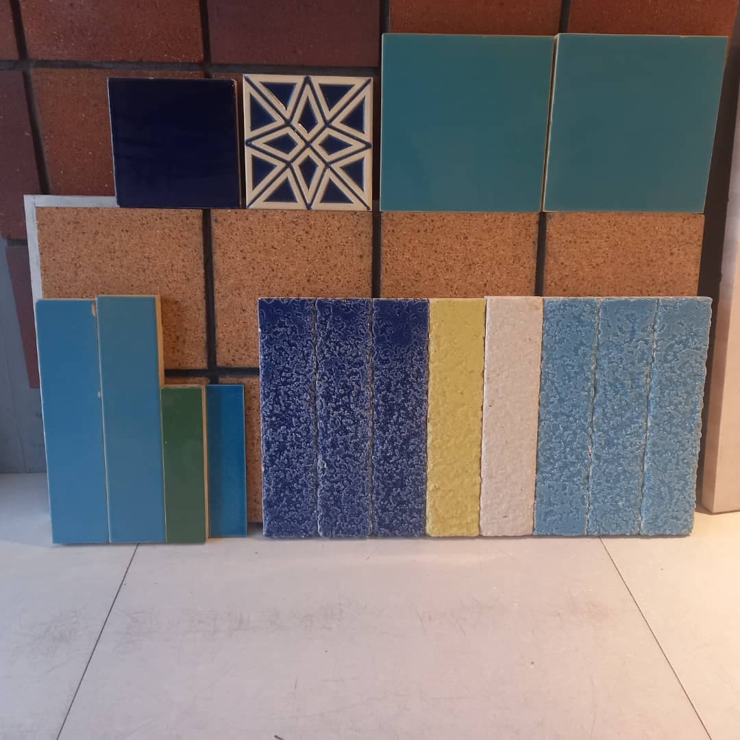 تولید فروش کاشی هفت رنگ آجر های سنتی مدرن لاجورد در مشهد