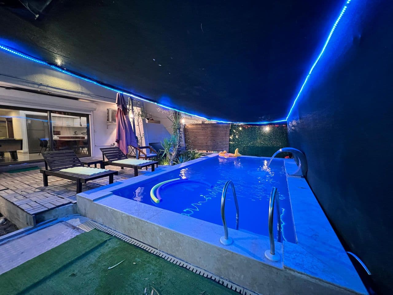 اجاره ویلا های دوبلکس استخردار چند خوابه ابراهیمی در شهرک صدف کیش