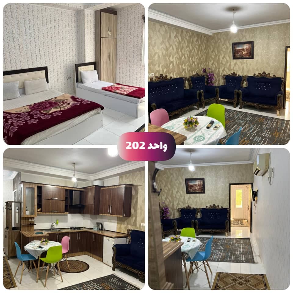 اجاره واحد آپارتمان تک خواب مرکز شهر بمدیریت یوسفیان فر در قشم