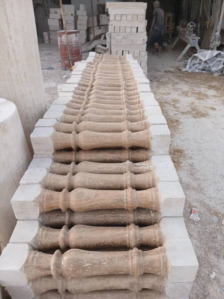 تولید و فروش نرده سنگی حسینی در شهر ری