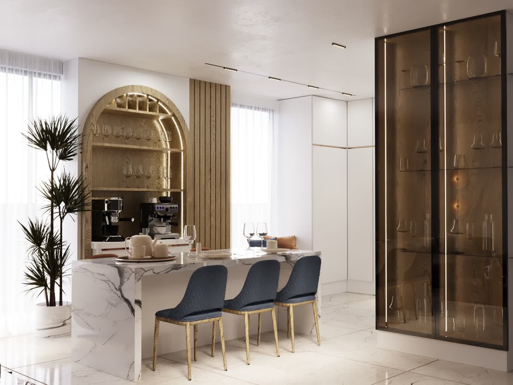 تولید کابینت و کمد دیواری چوبین دکور در ساری