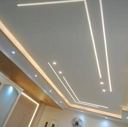 فروش و اجرای سقف کاذب و کناف غنمی در پردیس