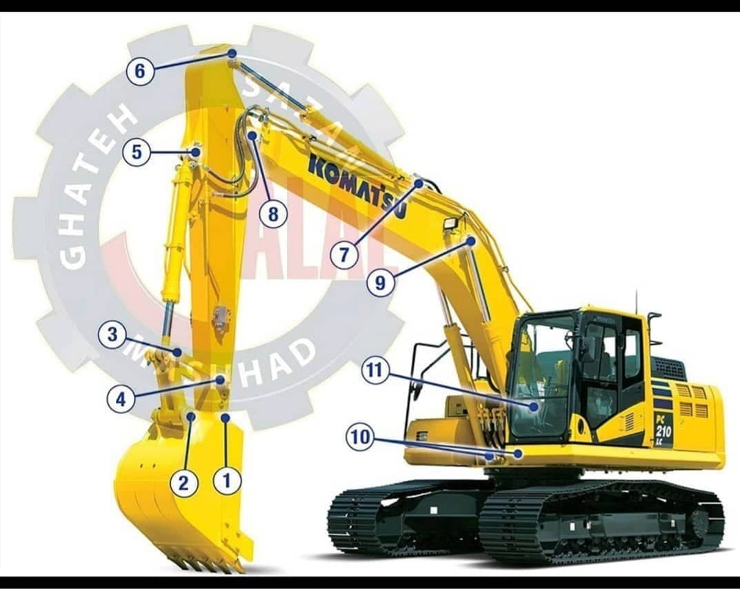 تولید پین و بوش جلال قطعه سازان مشهد