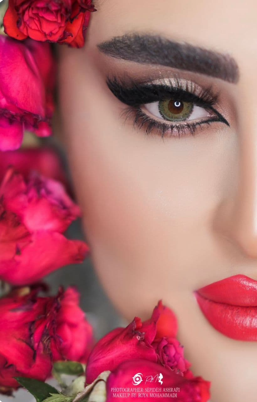 آموزش و خدمات تخصصی vip میکاپ عروس رویا محمدی در ارومیه