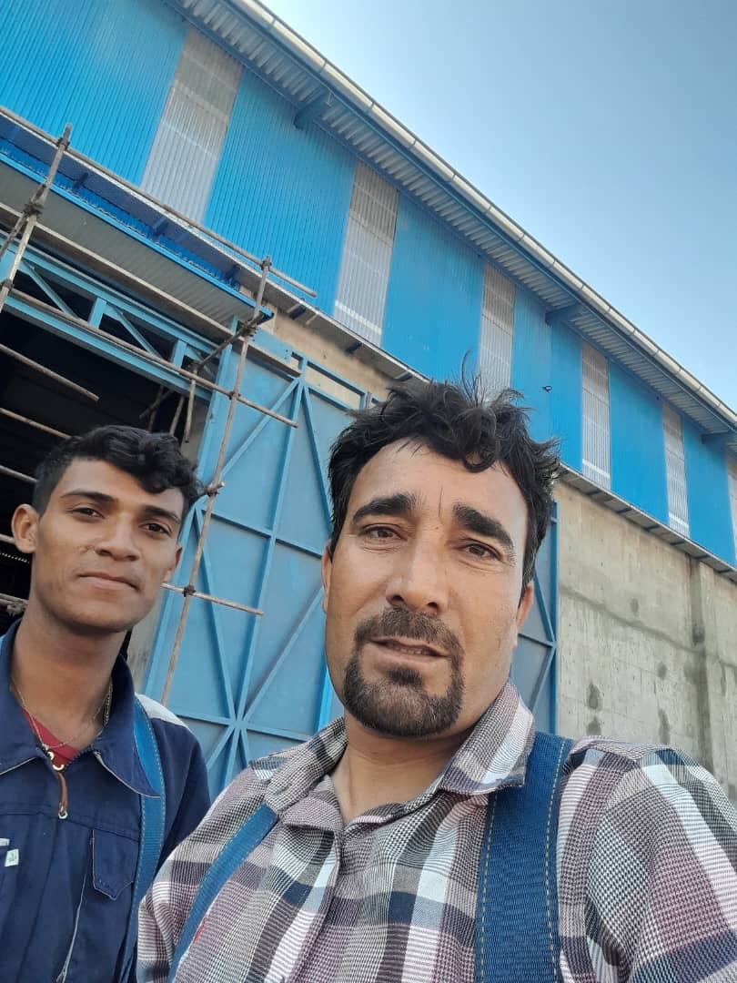 جوشکاری سوله اسکلت اطمینان در بندرعباس